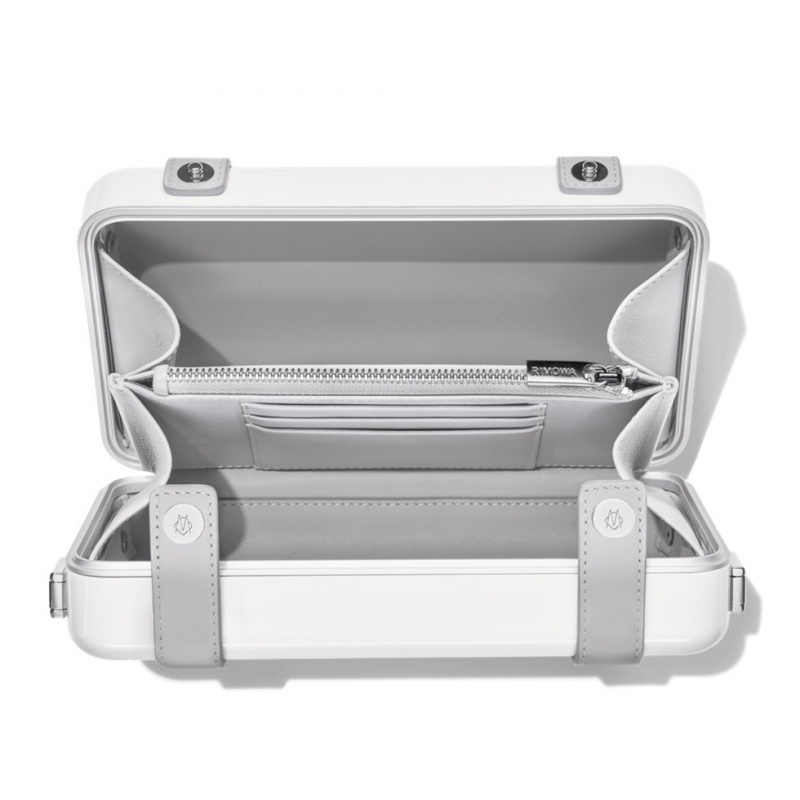 Rimowa Personal Polycarbonate Umhängetasche Weiß Sale Deutschland WHBMN-9724