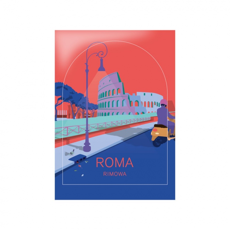 Rimowa Rome Luggage Stickers Mehrfarbig Sale Deutschland FPZTE-6132