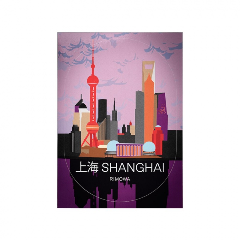 Rimowa Shanghai Luggage Stickers Mehrfarbig Sale Deutschland KFDIT-2861