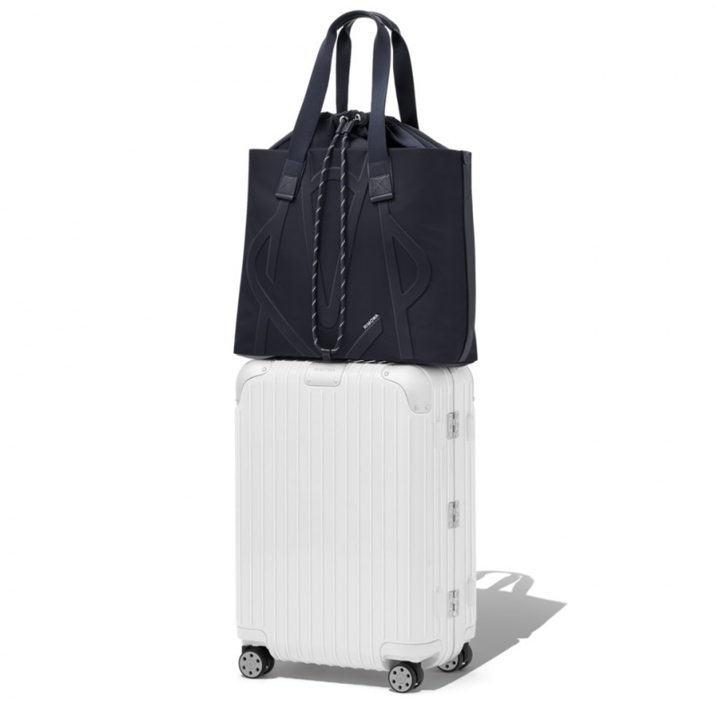 Rimowa Signature Sliding in ECONYL® Nylon Tragetaschen Navy Blau Sale Deutschland BTPUM-1975