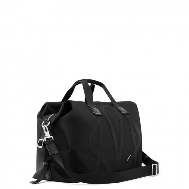 Rimowa Signature in ECONYL® Nylon Duffle Tasche Schwarz Sale Deutschland QIPHJ-3790