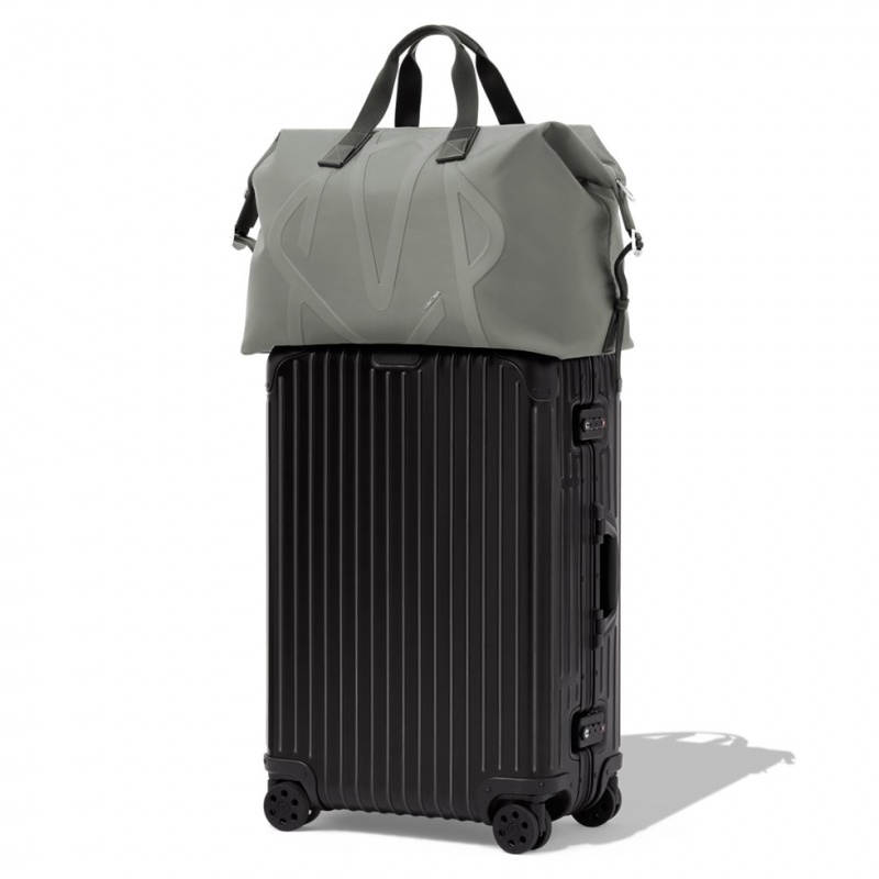 Rimowa Signature in ECONYL® Nylon Duffle Tasche Grau Sale Deutschland YXSAR-7543