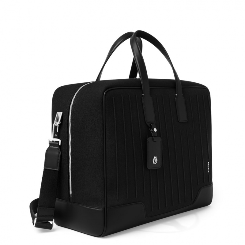 Rimowa Weekender Bag in Canvas & Leder Duffle Tasche Schwarz Sale Deutschland REHWV-0492