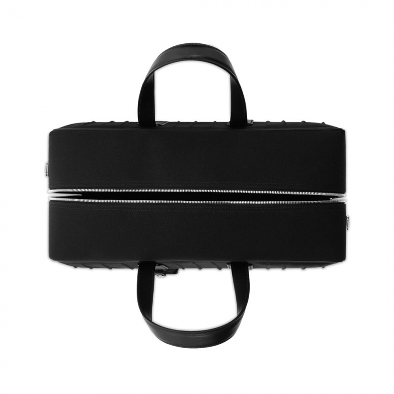 Rimowa Weekender Bag in Canvas & Leder Duffle Tasche Schwarz Sale Deutschland REHWV-0492