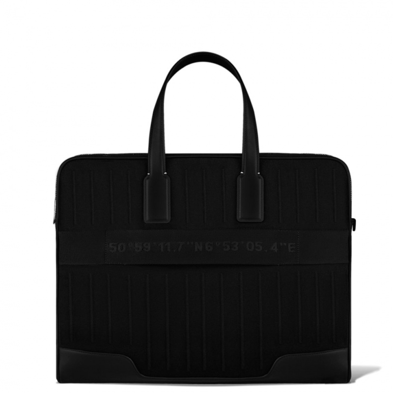 Rimowa Weekender Bag in Canvas & Leder Duffle Tasche Schwarz Sale Deutschland REHWV-0492